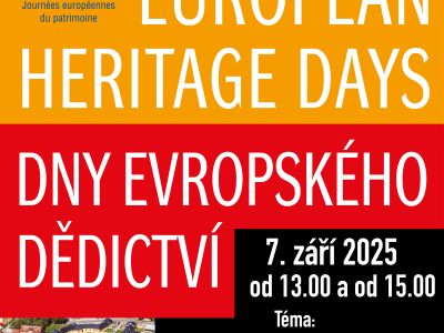 Dny evropského dědictví a komentované prohlídky zámku Chroustovice