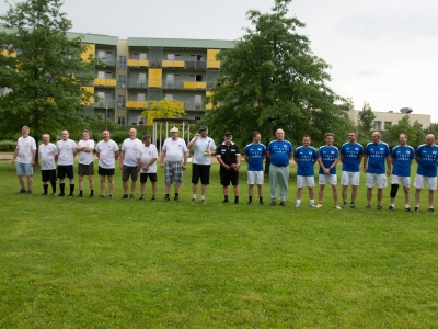 Fotbalové utkání mezi týmem FC Sodomka a SK Vysoké Mýto