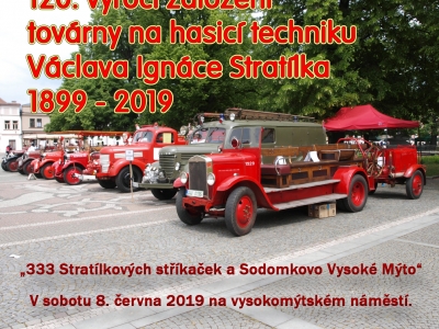 Výzva a přihláška – 120 let firmy „Stratílek“ na Sodomkově Vysokém Mýtě 2019