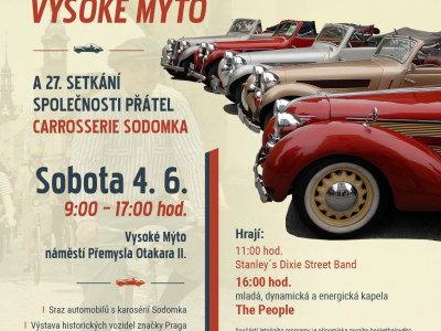 XVI. ročník festivalu Sodomkovo Vysoké Mýto - 4. června