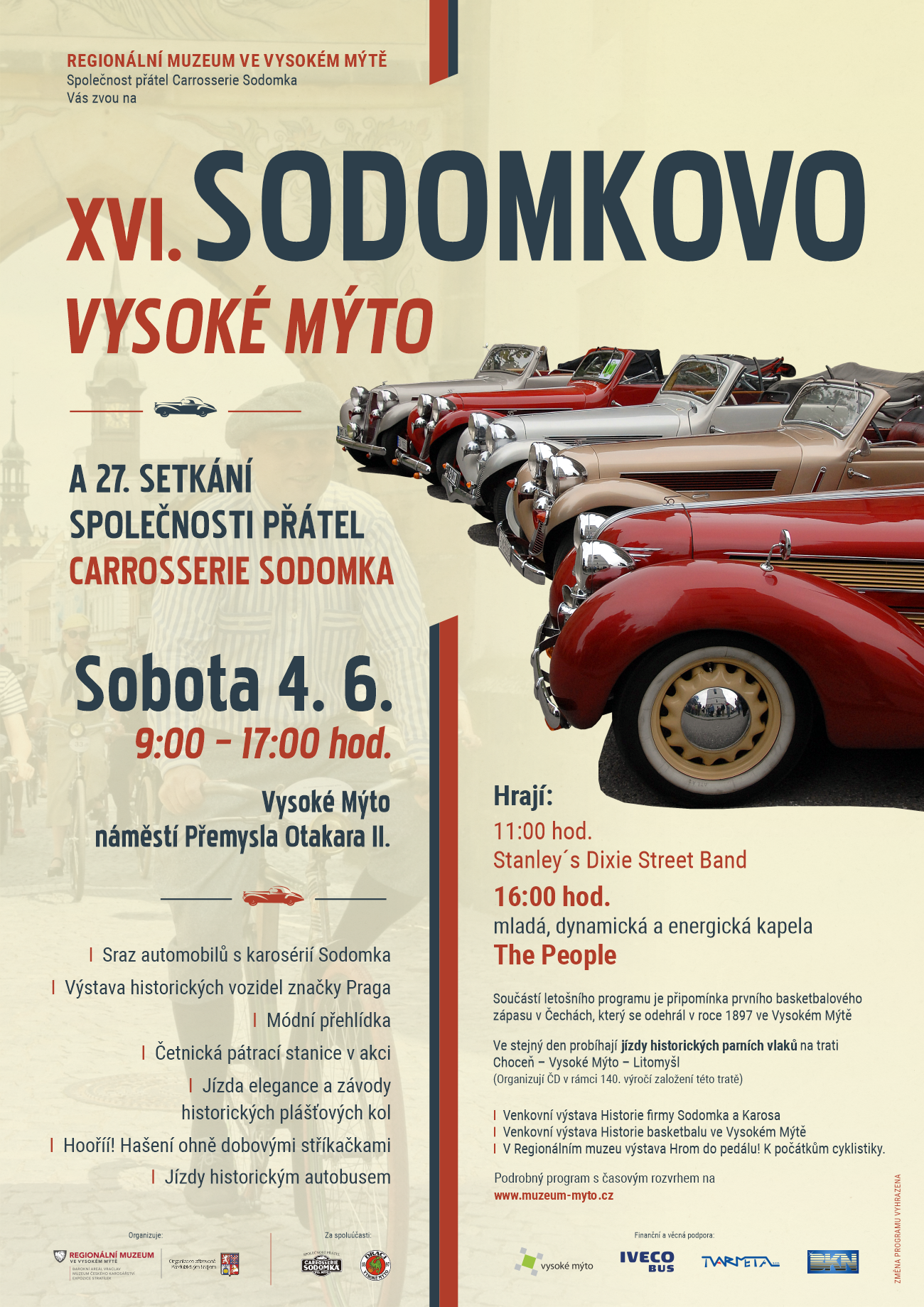 XVI. ročník festivalu Sodomkovo Vysoké Mýto